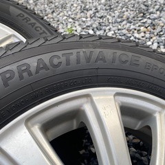 155/65R13 アルミホイール付スダットレスタイヤ 4本セットの画像