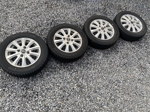 155/65R13 アルミホイール付スダットレスタイヤ 4本セット