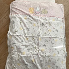 【お譲り先決まりました】(ミッフィー)ベビー布団5点セット【西川リビング】の画像