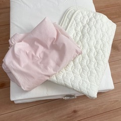 【お譲り先決まりました】(ミッフィー)ベビー布団5点セット【西川リビング】の画像