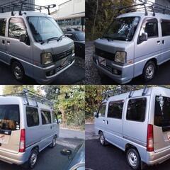 車検取立て！８年１２月まで★サンバーバン★AT★ルーフキャリア★タイベル済★A/C作動★錆なし★埼玉/熊谷の画像