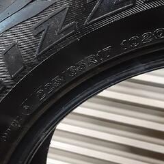 超バリ山！ 9部山　ブリザック DM-V1 225/65R17  ４本セット CX-5 エクストレイル　ハリアー　アルファード40系　スタッドレスの画像