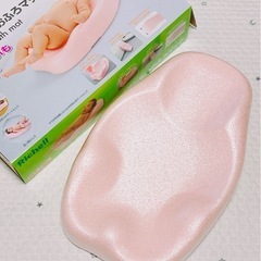 【美品】Richellリッチェル　ひんやりしないおふろマット
