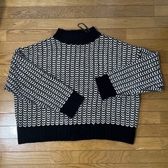 ニットトップスの画像