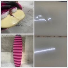 あげます　サーフボード　中古　フィン付き　すぐできます。引き取りに来れる方限定の画像