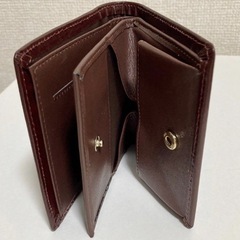 ✨新品✨牛革 折り畳み財布　焦げ茶色　プレゼント　贈り物　高品質　大容量の画像