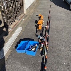 釣り竿3　リール3　セット　おまけ付き