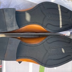 ③未使用品　紳士靴　本革ブラウン　28.0cmの画像