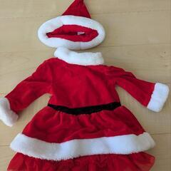 サンタクロース　衣装　洋服　70cmの画像