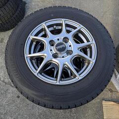 145/80R13　スタッドレスアルミセット　軽自動車用　ブリジストンVRX　セリアル3020　7分山位　安心のVRX