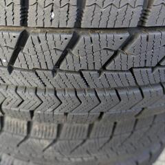 145/80R13　スタッドレスアルミセット　軽自動車用　ブリジストンVRX　セリアル3020　7分山位　安心のVRXの画像