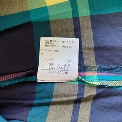 アナトリエ　チェック　ブラウス　サイズ38の画像
