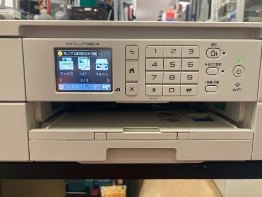 ブラザー プリンター A4 インクジェット複合機 MFC-J738DN FAX 機 子機