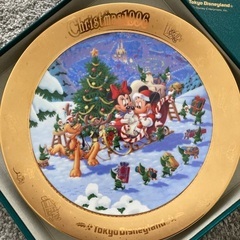 ディズニー　クリスマスプレート1996の画像