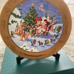 ディズニー　クリスマスプレート1996の画像