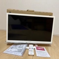 シャープ24V型AQUOSハイビジョン液晶テレビ