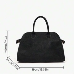 【未使用】スエード風トートバッグの画像