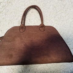 【未使用】スエード風トートバッグの画像