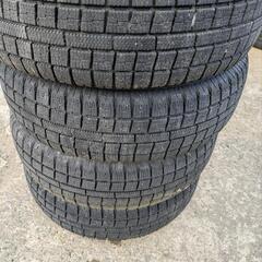 155/65R13　スタッドレスアルミセット　軽自動車用　トーヨー　セリアル1119　７分山位　黒いホイールが欲しい方への画像