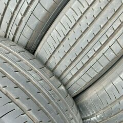 夏 225/65R17【日本製】ヨコハマ ブルーアース XT AE61 中古4本 ハリアー RAV4 エクストレイル CX5 マツダ CX-5 レガシィ アウトバック 17インチの画像