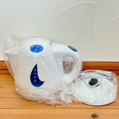 新品未使用　ドリテック　電気ケトルの画像