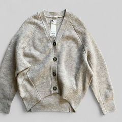 GU ジーユー　ニット　カーディガン　コクーン