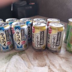 お酒　缶30本　PETお茶10本　値引きありの画像