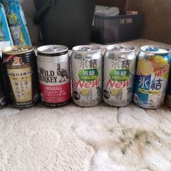 お酒　缶30本　PETお茶10本　値引きありの画像