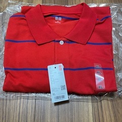 【新品】ユニクロ ポロシャツ 半袖 XLの画像