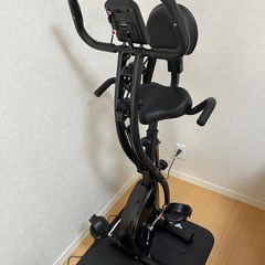 【アプリ連動&専用マット付き】フィットネスバイク　　