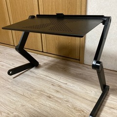 KKaMM(カム) ノートパソコンスタンド パソコン台 ノートpc macbook タブレット laptop stand 折りたたみ式 アルミ製 (48cm)の画像
