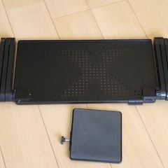 KKaMM(カム) ノートパソコンスタンド パソコン台 ノートpc macbook タブレット laptop stand 折りたたみ式 アルミ製 (48cm)の画像