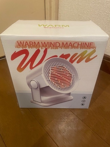 WARM WIND MACHINE 400W/600W ミニファンヒーター　暖房