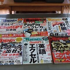 日経トレンディ（２０２３年１月～１２月）１２冊セットの画像
