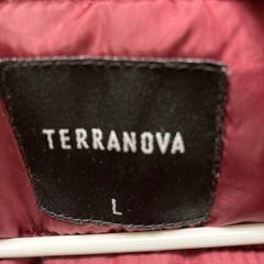 ワインレッドダウンジャケット　Lサイズの画像