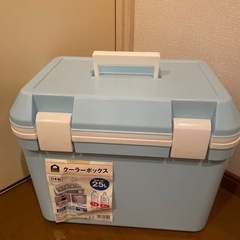 クーラーボックス 25L 水色