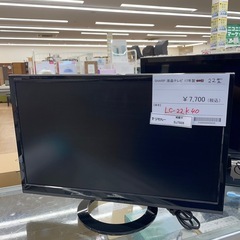★ジモティ割あり★   SHARP 液晶テレビ　17年製　22型　クリーニング済み SJ7926