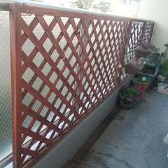 ラティス（ウッドフェンス）の画像