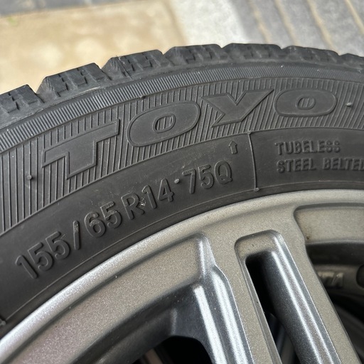 『お取引先決定』NISSANデイズ スタットレスタイヤ、ホイールセット