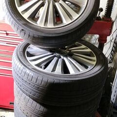 軽自動車用アルミホイール4本セット（タイヤはおまけです）