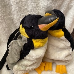 ペンギン　ぬいぐるみリュック