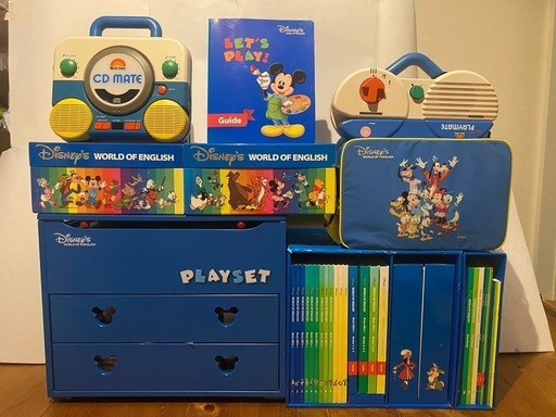 ディズニー　英語　子ども教材　ワールドファミリー