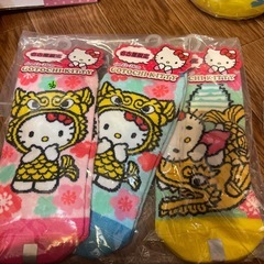 🐬靴下 ハローキティ 名古屋限定