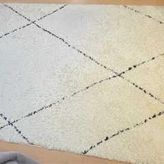 unico ラグ HAFIDA 140×200cm ブラック