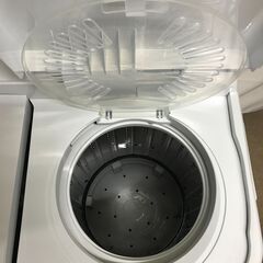 【北見市発】ハイアール Haier 電気洗濯機 JW-W55F 2022年製 5.5kg 白 一人暮らし 新生活 二層式 梅雨対策 (E3129tmkmY)の画像