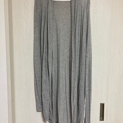 ユニクロ　ロングカーディガン　グレー