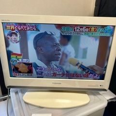 東芝液晶テレビ19型の画像