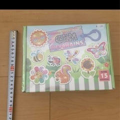 Gem ビーズ　キーホルダー 制作キット 15個入り＋縄跳び×１つ付き