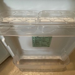 一人暮らし用　冷蔵庫の画像