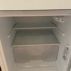一人暮らし用　冷蔵庫の画像